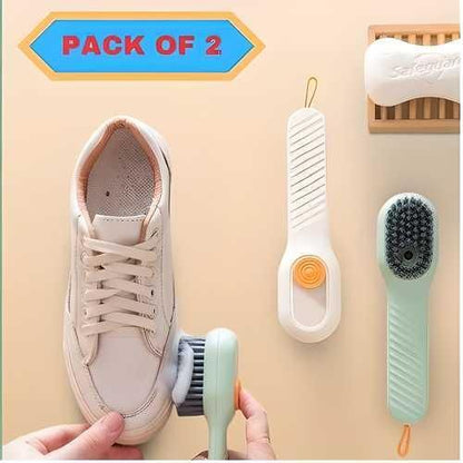 Multifunctional Scrubbing Shoe Brush(Pack of 2)