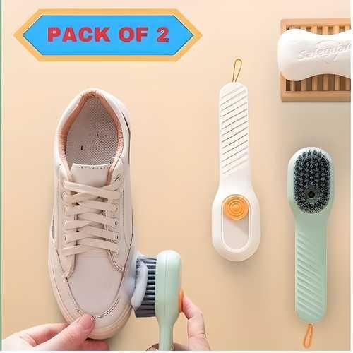 Multifunctional Scrubbing Shoe Brush(Pack of 2)